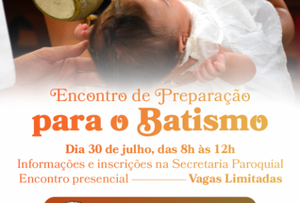 Encontro de Preparação para o Batismo