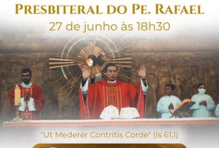 Missa em Ação de Graças pelos sete anos de Ordenação Presbiteral do Padre Rafael