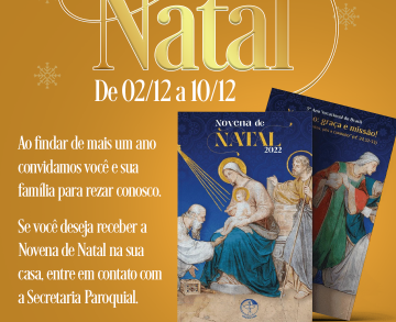 Novena de Natal 2/12 a 10/12 - Vamos rezar conosco!