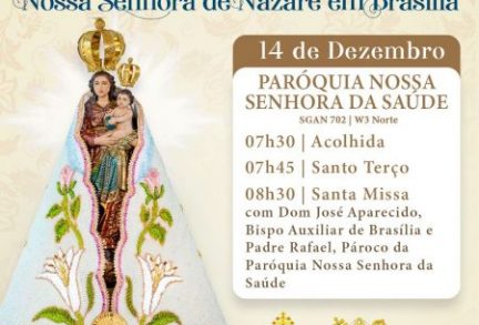 Visitação da imagem peregrina do Círio de Nossa Senhora de Nazaré em Brasília