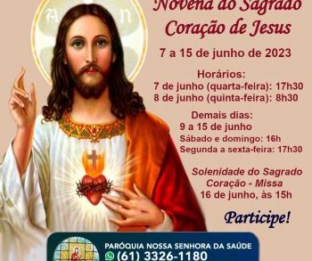 Novena do Sagrado Coração de Jesus 2023