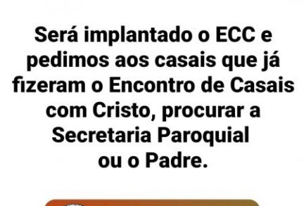 Encontro de Casais com Cristo - ECC