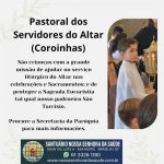Formação para Servidores do Altar – atuais e novos