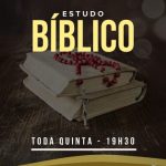 Estudo Bíblico – não é necessário inscrição