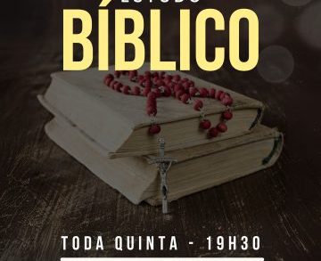 Estudo Bíblico - não é necessário inscrição