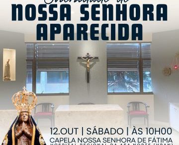 Solenidade de Nossa Senhora Aparecida no Hran