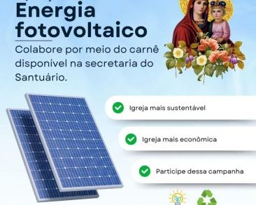 Campanha em prol da aquisição do sistema de Energia fotovoltaico