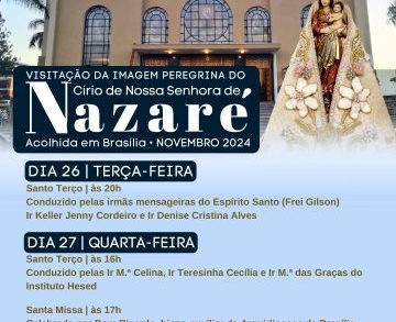 Visitação da imagem peregrina de Nossa Senhora de Nazaré