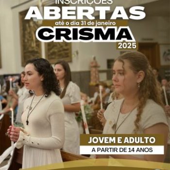 Inscrições Crisma