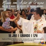 Missa em Ação de Graças pelos cinco anos de posse do Padre Rafael