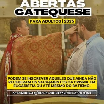 Nova turma de Catequese Adulto