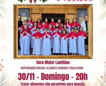 Cantata de Natal do Coro infantojuvenil Mater Laetitiae