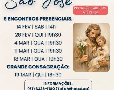 Preparação para Consagração a São José