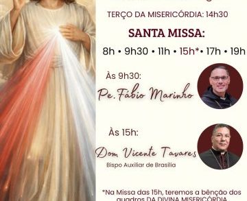 Domingo - Festa da Divina Misericórdia